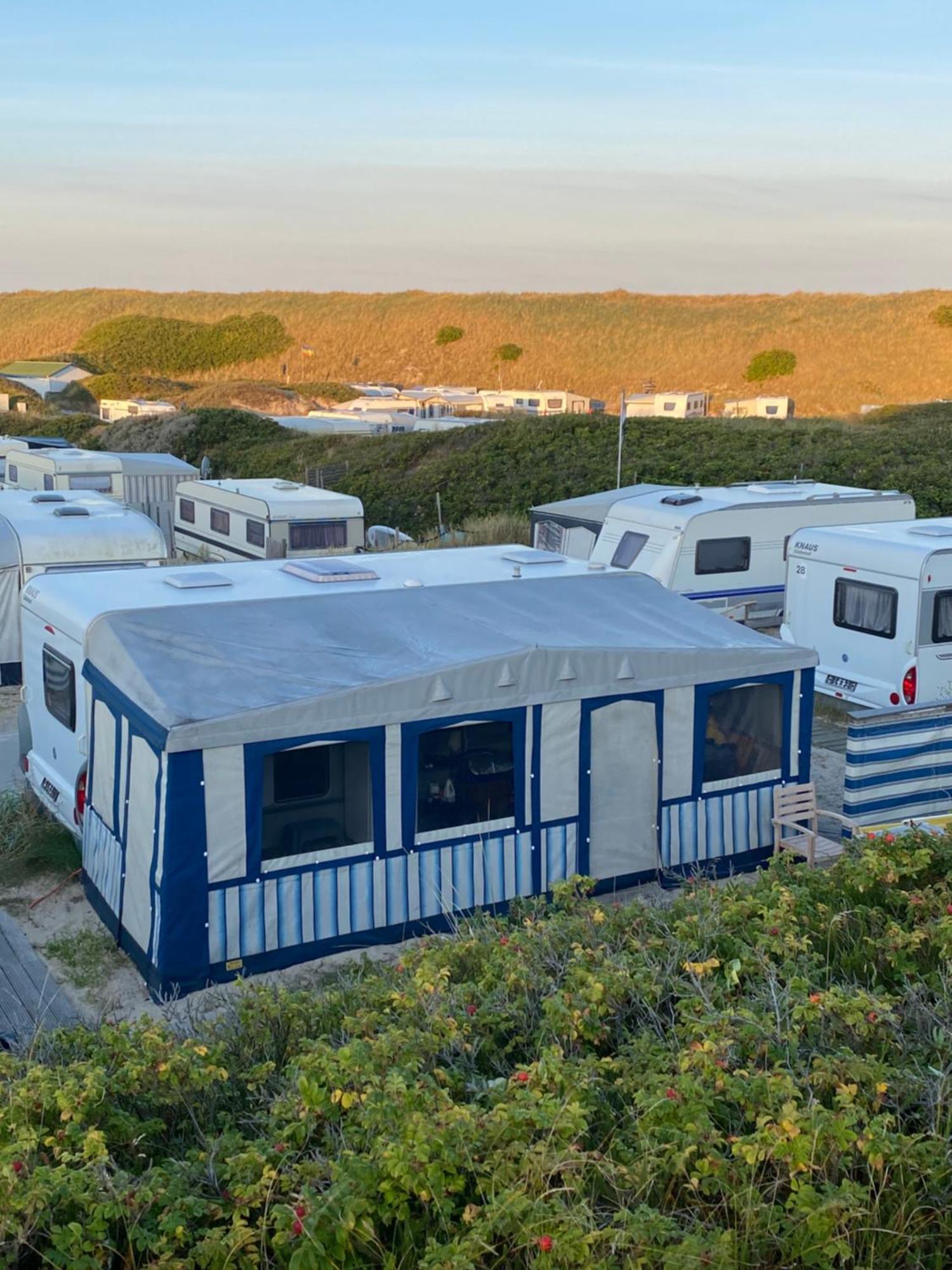 Campingplatz Wohnwagenvermietung / Sylt Hörnum