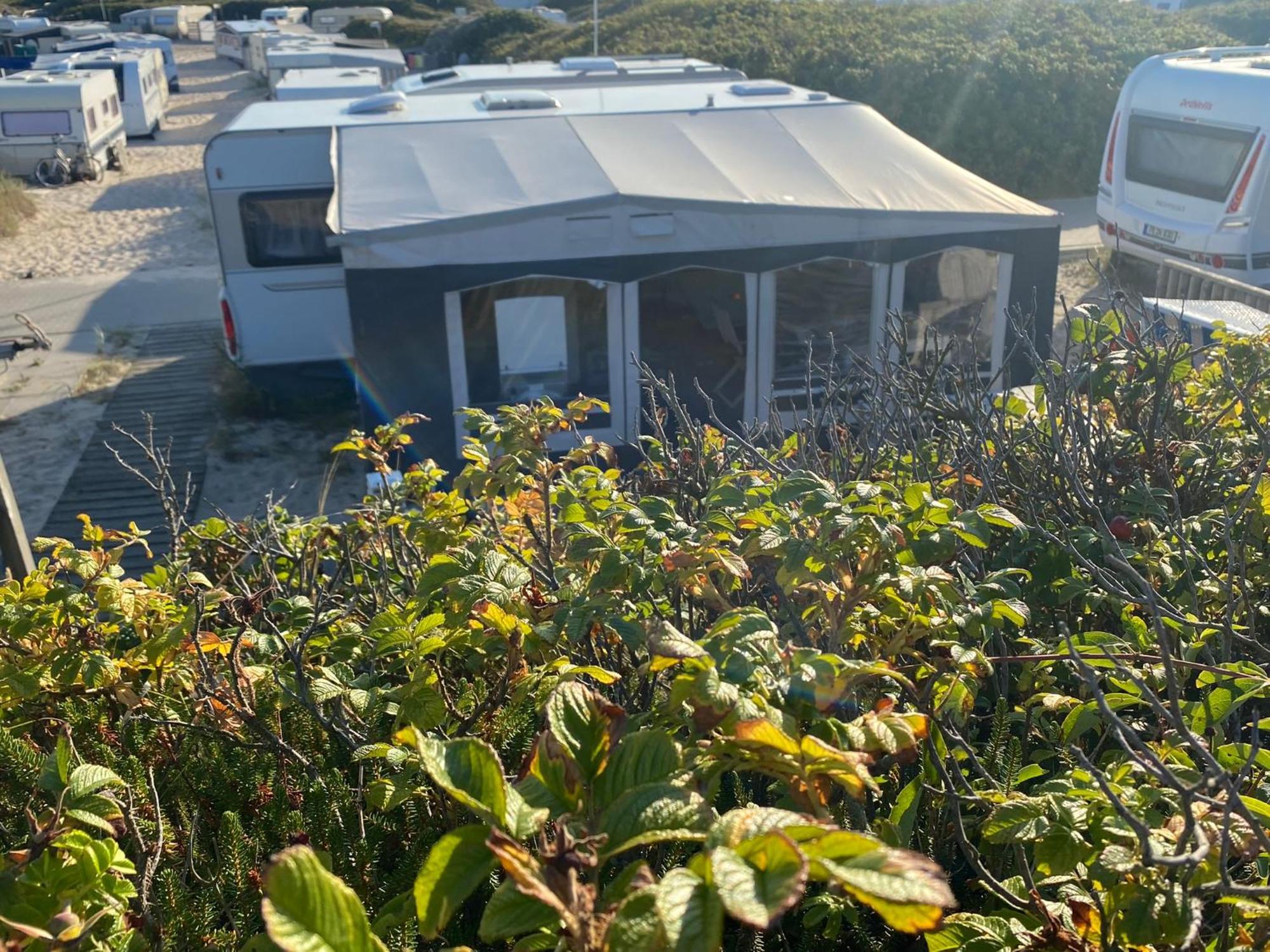 Wohnwagenvermietung / Sylt Campingplatz