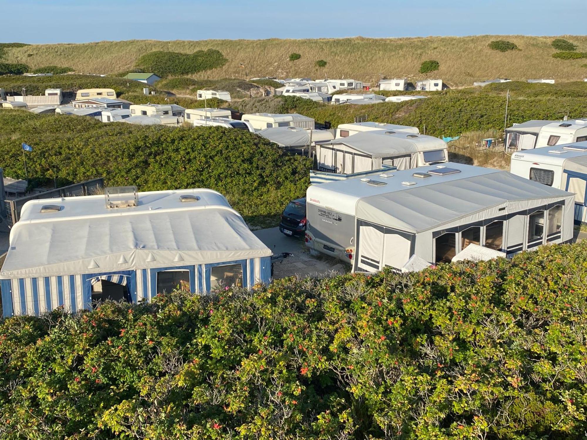 Campingplatz Wohnwagenvermietung / Sylt *